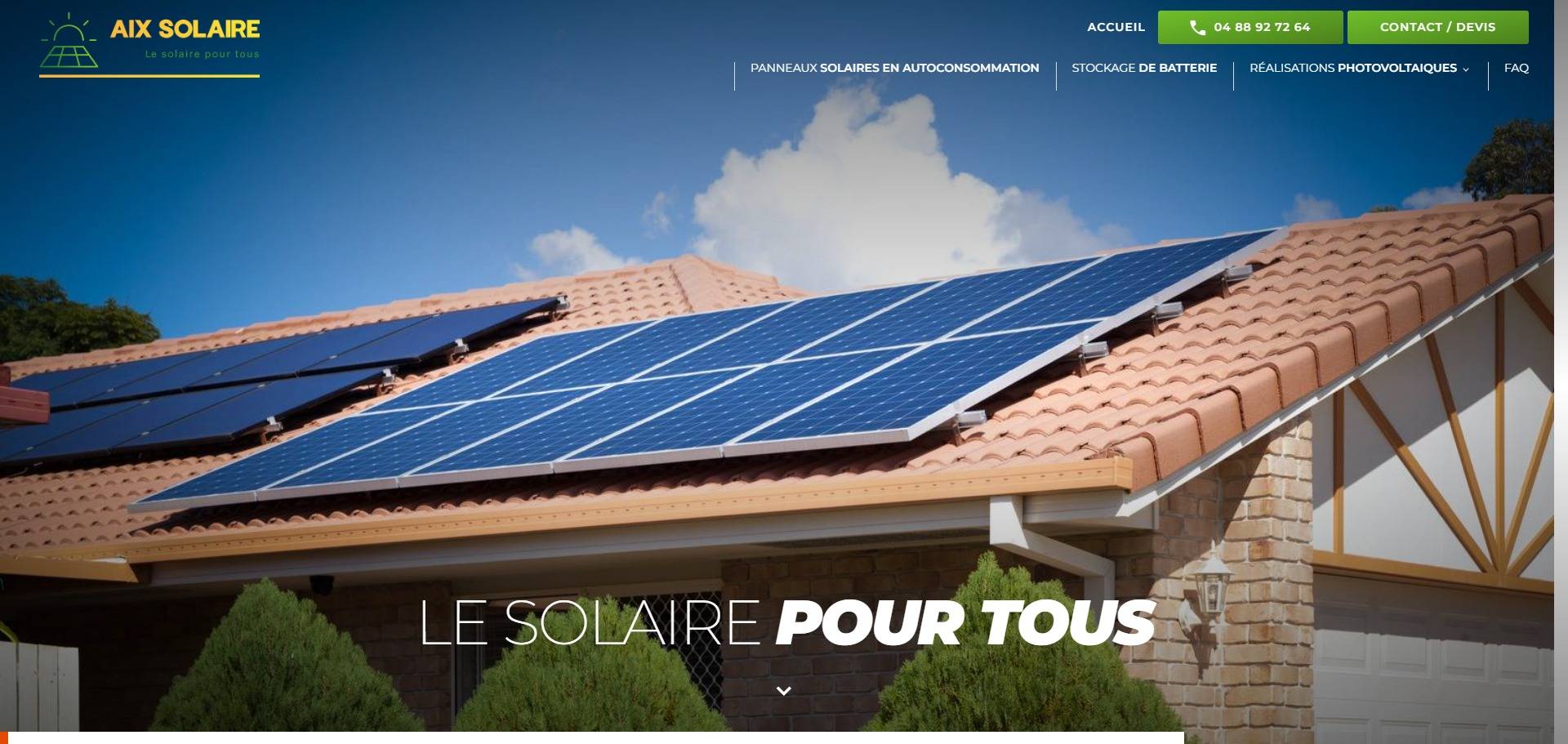 Faire des économies d'énergie avec la pose de panneaux photovoltaïques avec batterie virtuelle à Aix-en-Provence