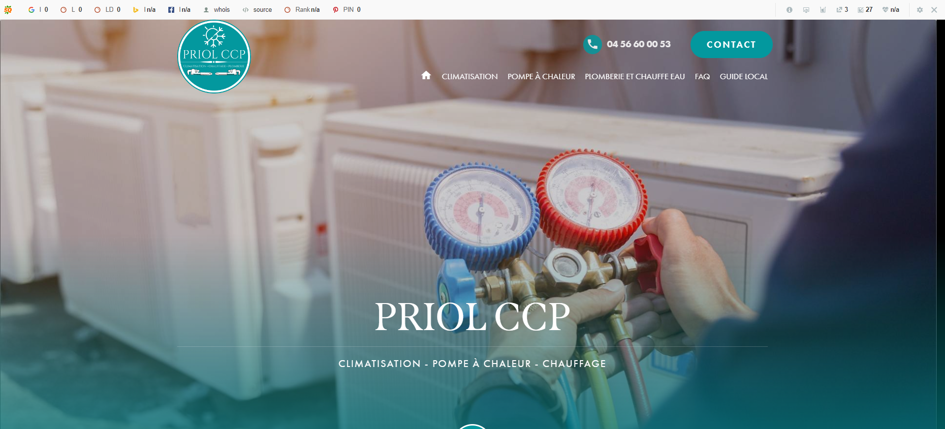 Installation pompe à chaleur par une entreprise agréée par les aides de l'Etat à Fuveau - PRIOL CCP