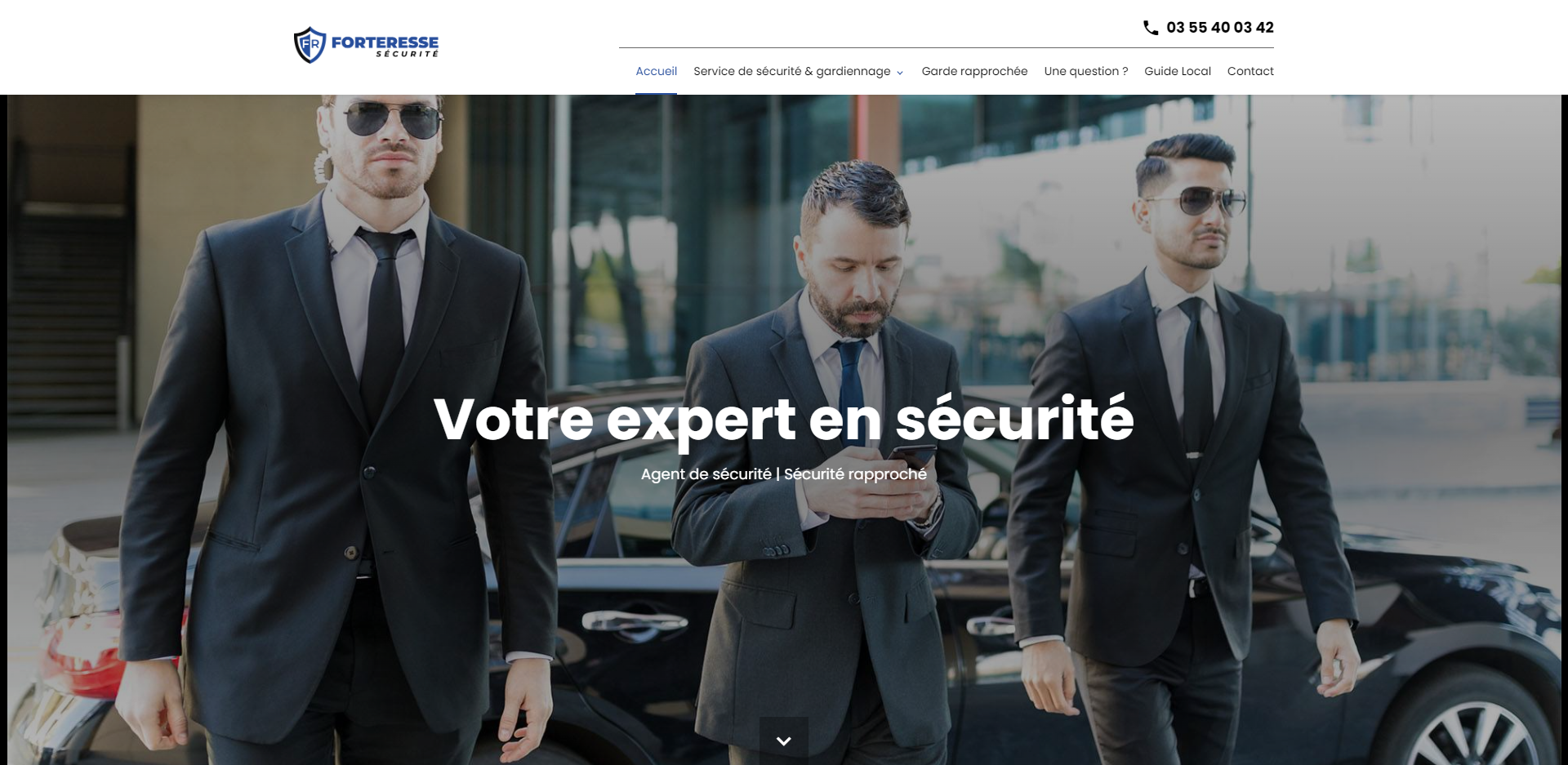 Prix pour une sécurisation de lieux