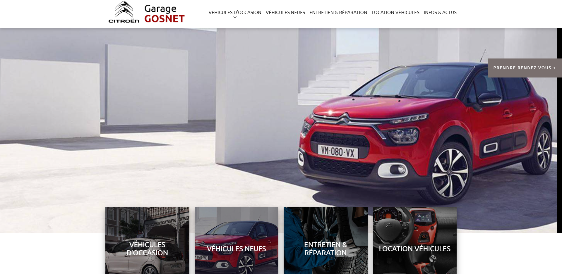 Où acheter un voiture Citroën à Connerré dans la Sarthe (72) ? - Garage Gosnet 