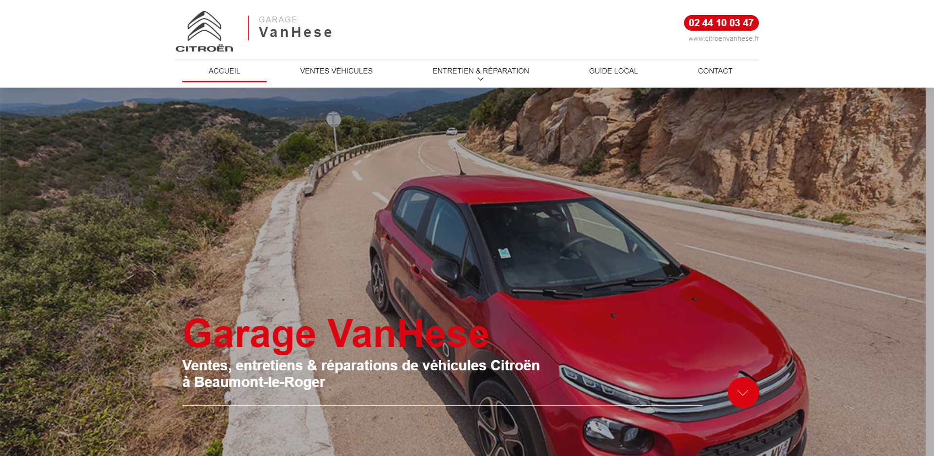 Où trouver une concession Citroën pour l'achat d'un véhicule à Beaumont-le-Roger ?