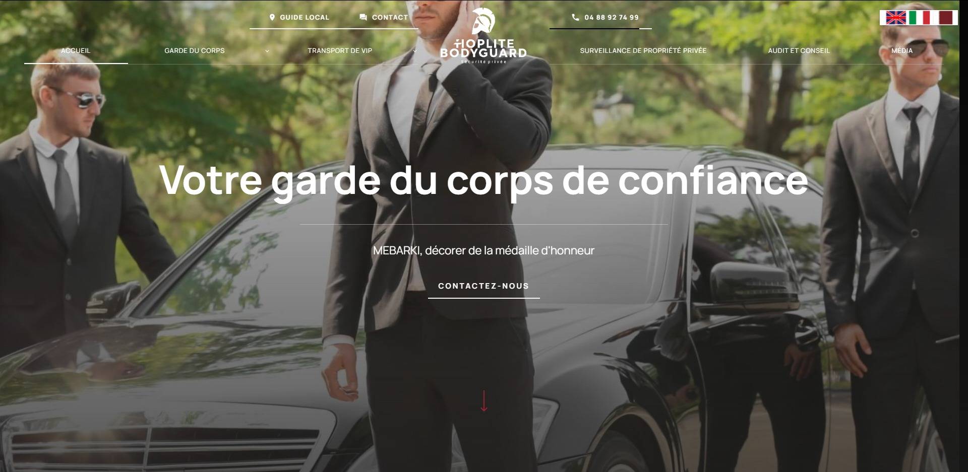 Trouver un garde du corps privé pour une sécurité rapprochée à Cannes et toute la France
