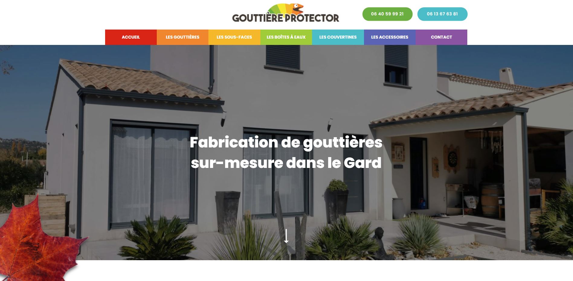 Fabrication et pose de gouttières en aluminium sur Arles - Gouttière Protector