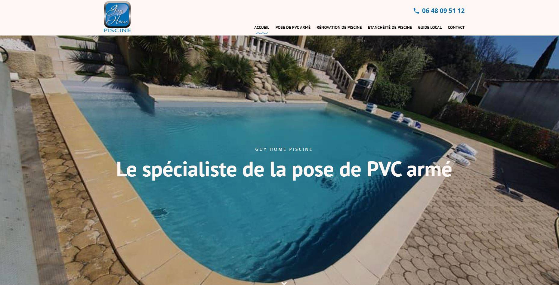 spécialiste de la pose de PVC armé à Nice