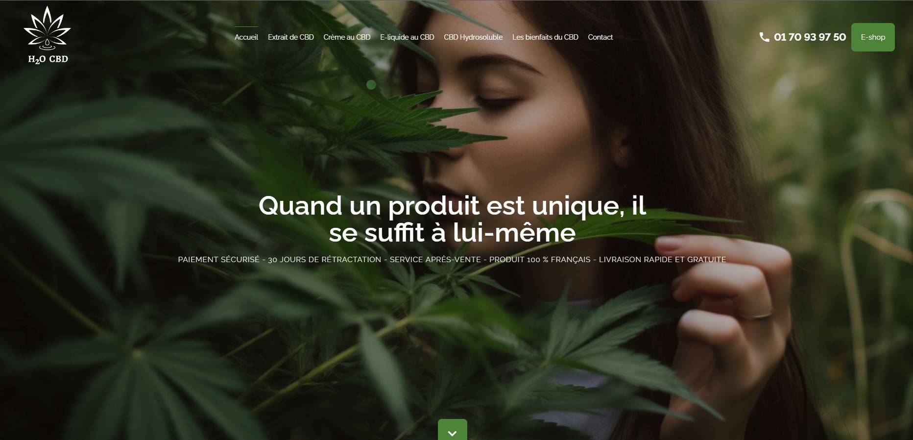 H2O CBD