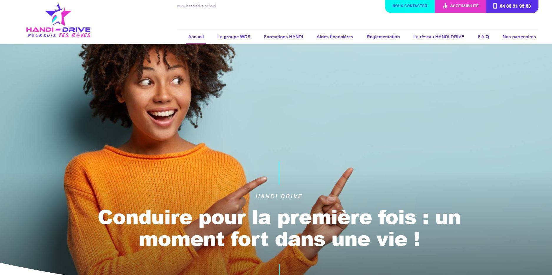 Handidrive, école de conduite pour les personnes en situation d'handicap à Aix