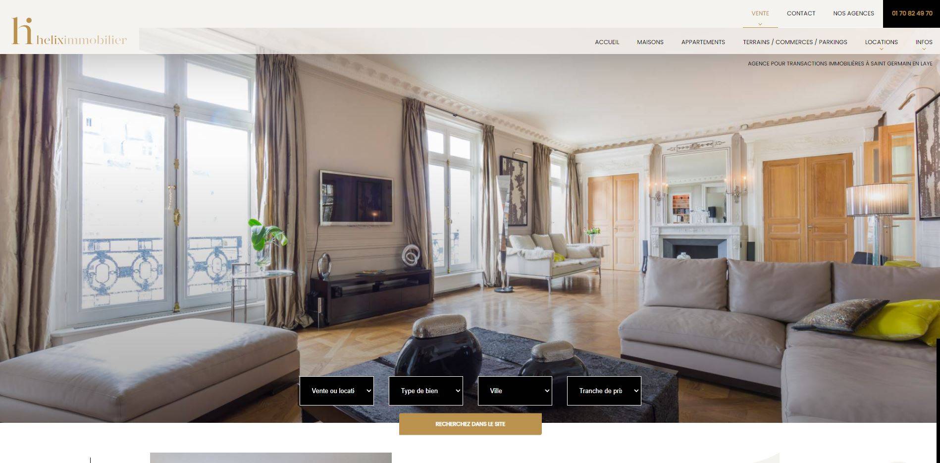Agence immobilière Saint Germain en Laye