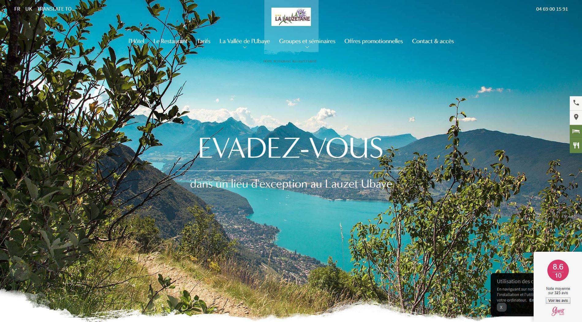 Quelle chambre d'hôtel réserver pour un séjour à la montagne en famille dans la Vallée de l'Ubaye ? - Hôtel La Lauzetane