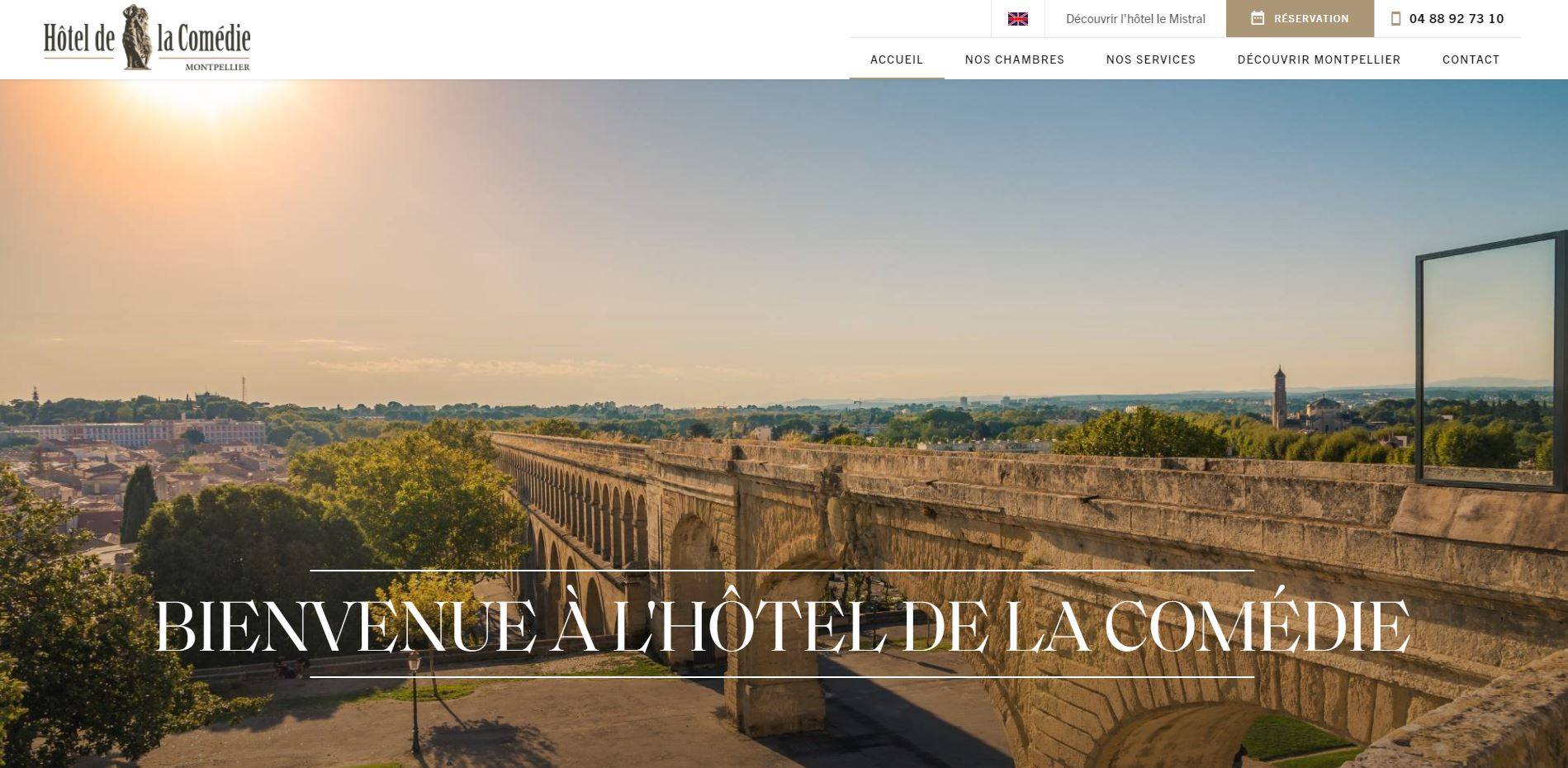 Hôtel pas cher Montpellier centre