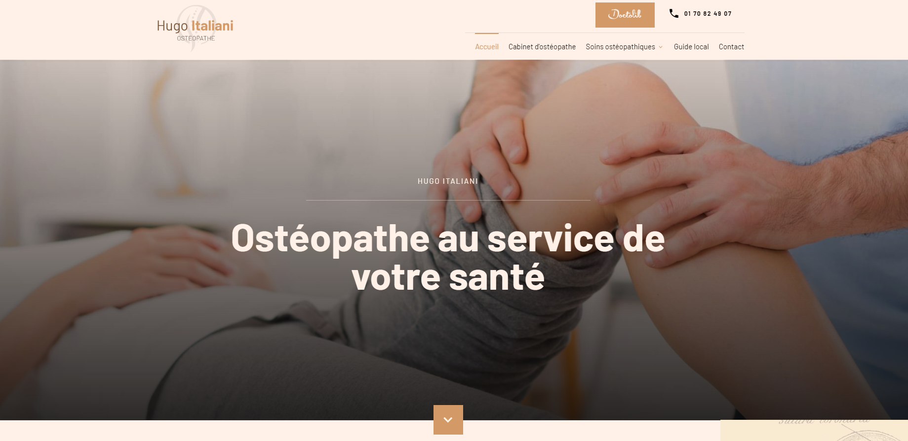 ostéopathe au service de votre santé