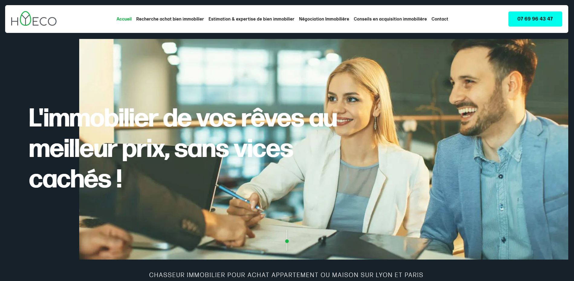 Expert en acquisition immobilière sur Lyon et Paris - Hyeco