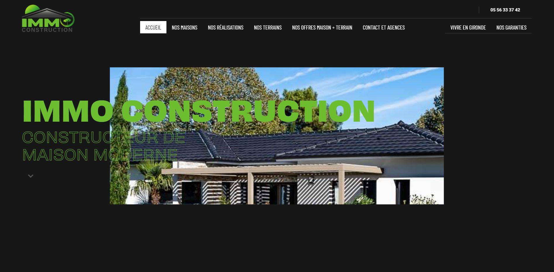 Construction maison individuelle Bordeaux