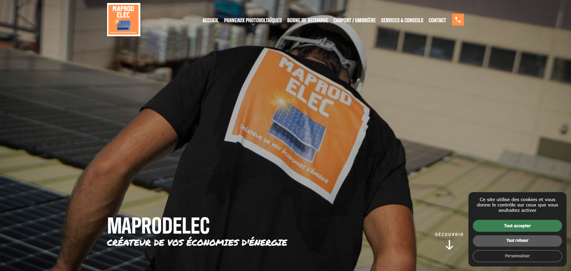 Entreprise de photovoltaïques RGE spécialiste en domotique à Toulon, dans le Var (83) - MAPRODELEC