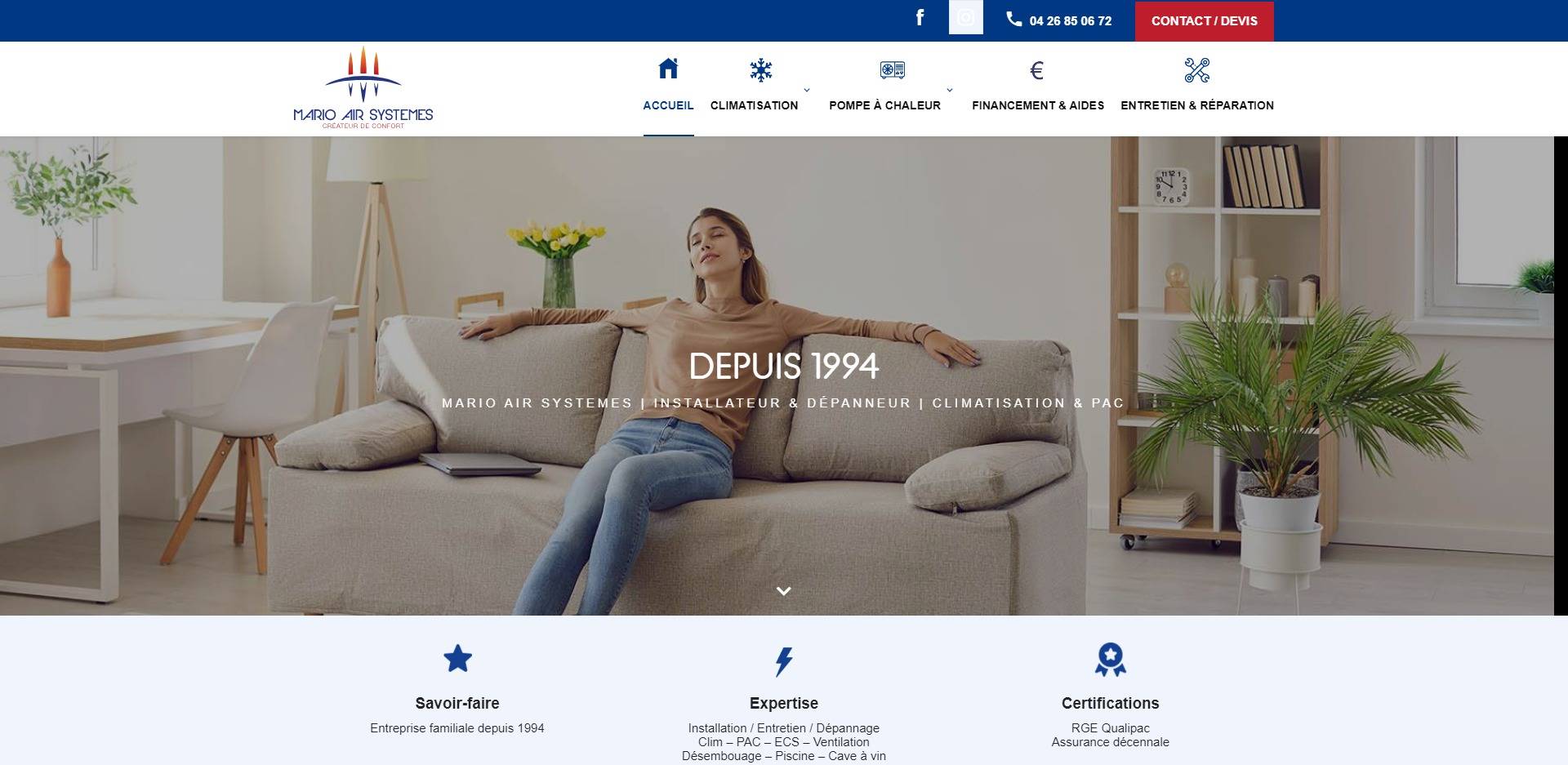 Trouver une entreprise pour installer une clim ou une pompe à chaleur à Villeneuve-Loubet