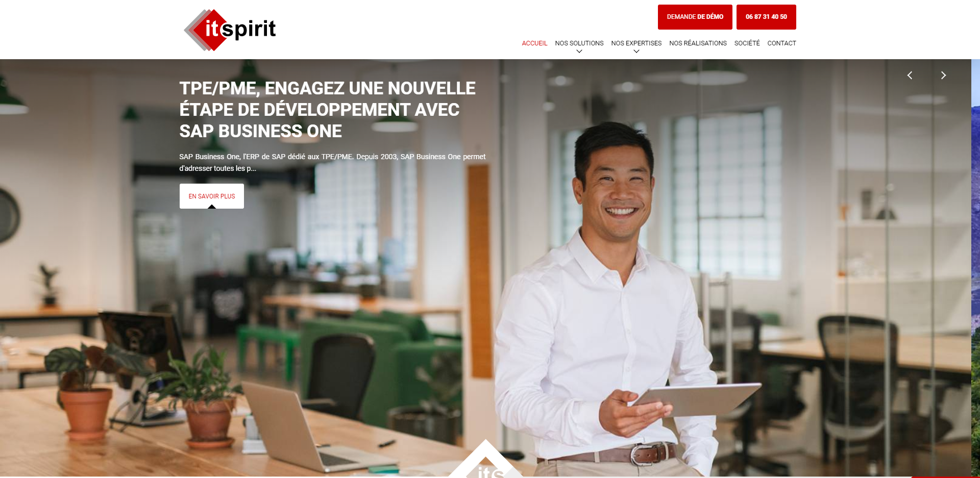 Intégrateur de solutions numériques pour la gestion globale d'une PME/TPE en France