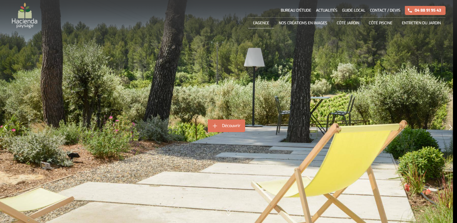 Où trouver un paysagiste pour la création d'un jardin méditerranéen sur Bandol ? - Hacienda Paysage