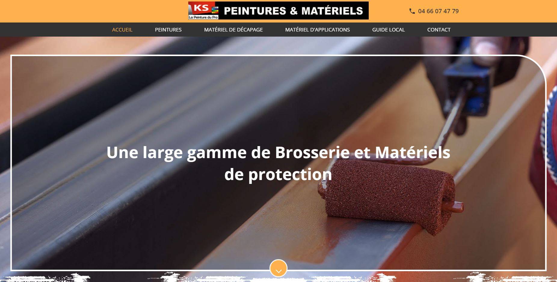 Magasin de peinture à Alès