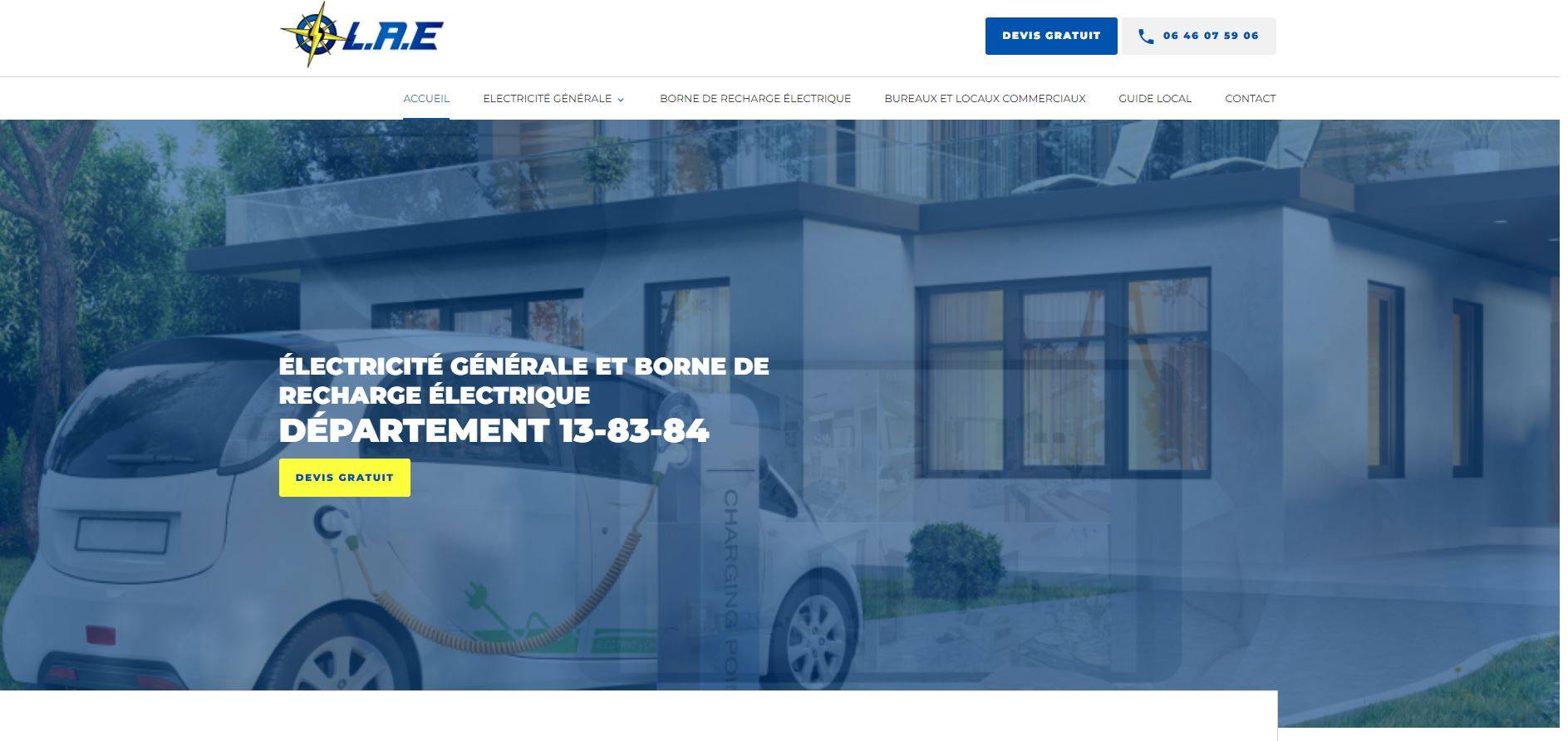 Electricien pour une installation de borne électrique près de Marseille