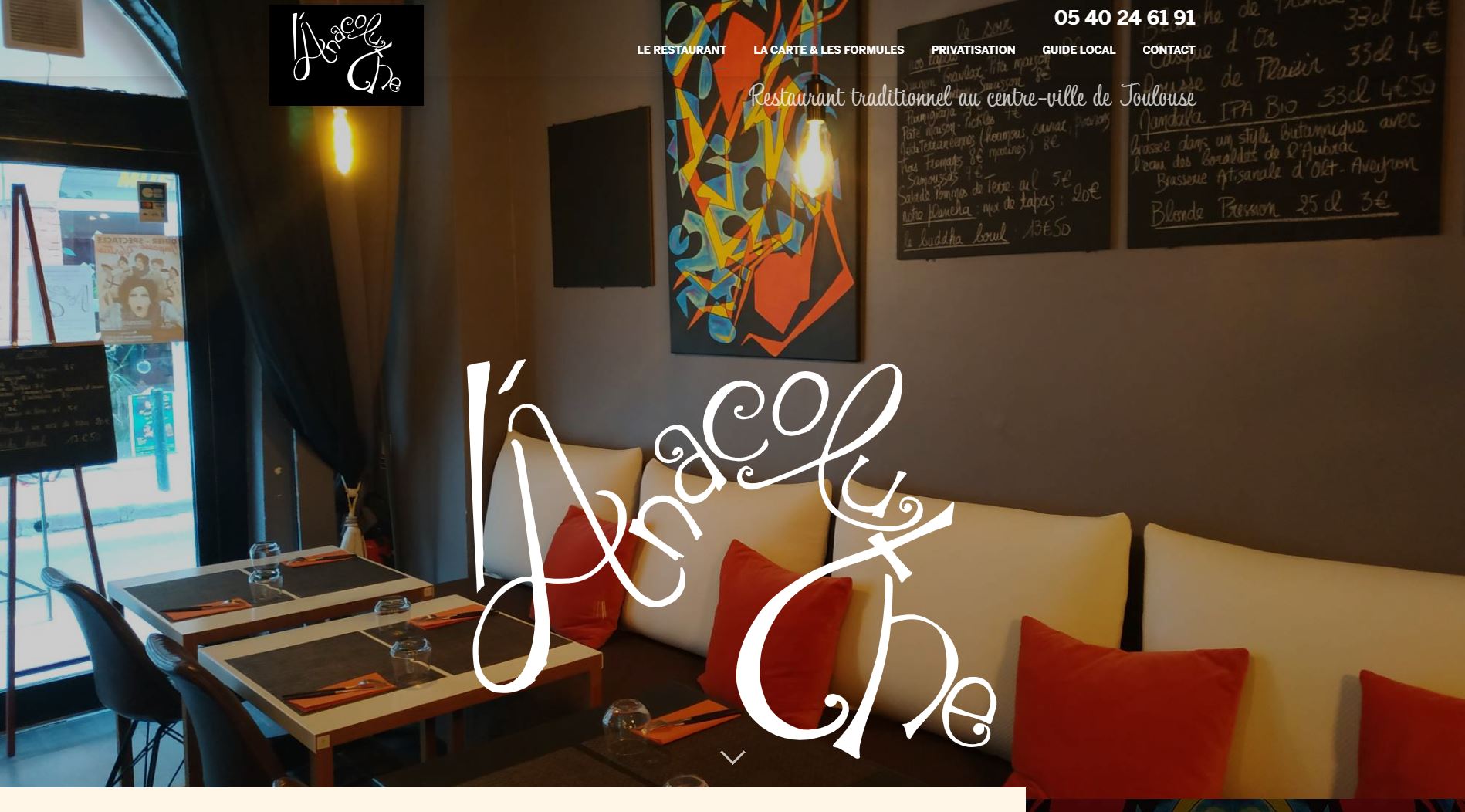 Restaurant traditionnel et bar à tapas sur Toulouse - L'Anacoluthe