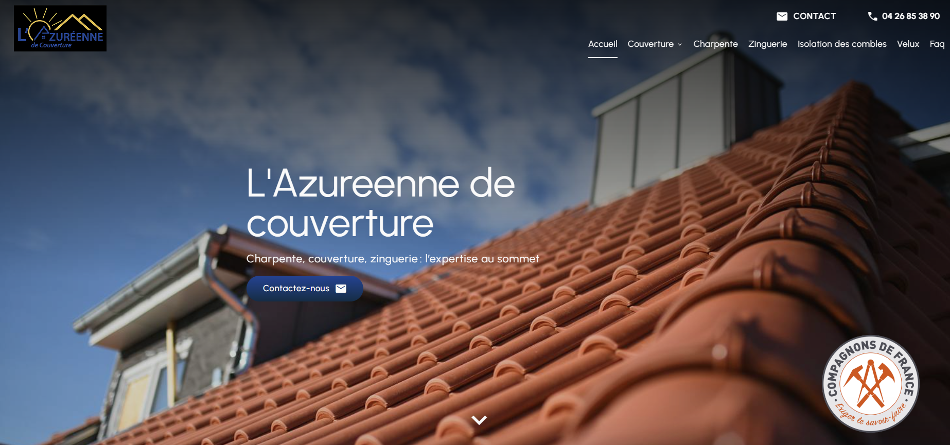 L AZUREENNE DE COUVERTURE
