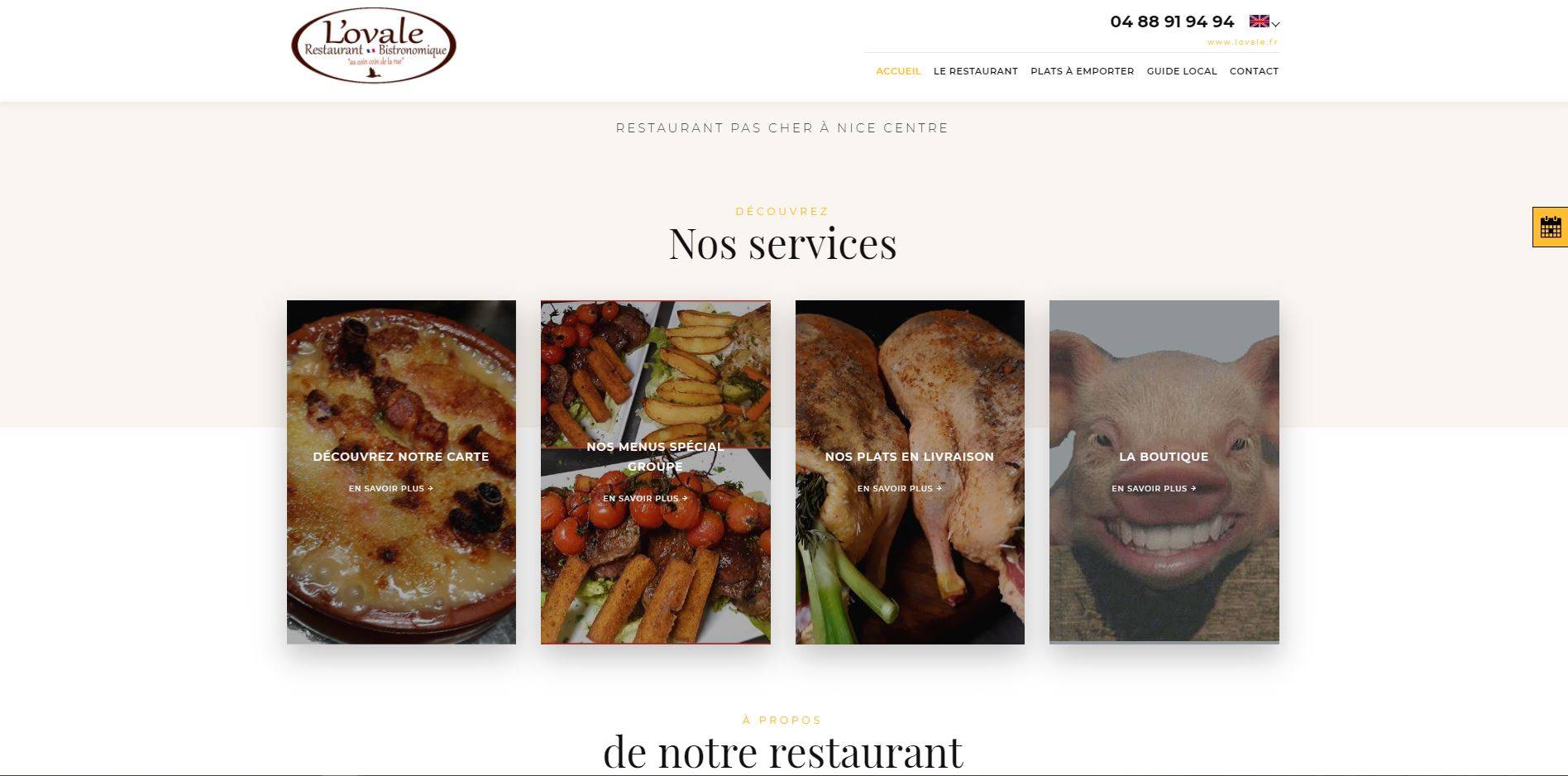 Où manger un bon foie gras à Nice? Chez L'Ovale