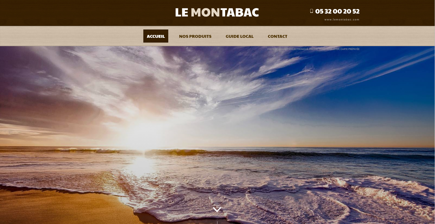 Le Montabac de Vendays Montalivert vous accueille tous les jours (même le dimanche) dans son bureau 