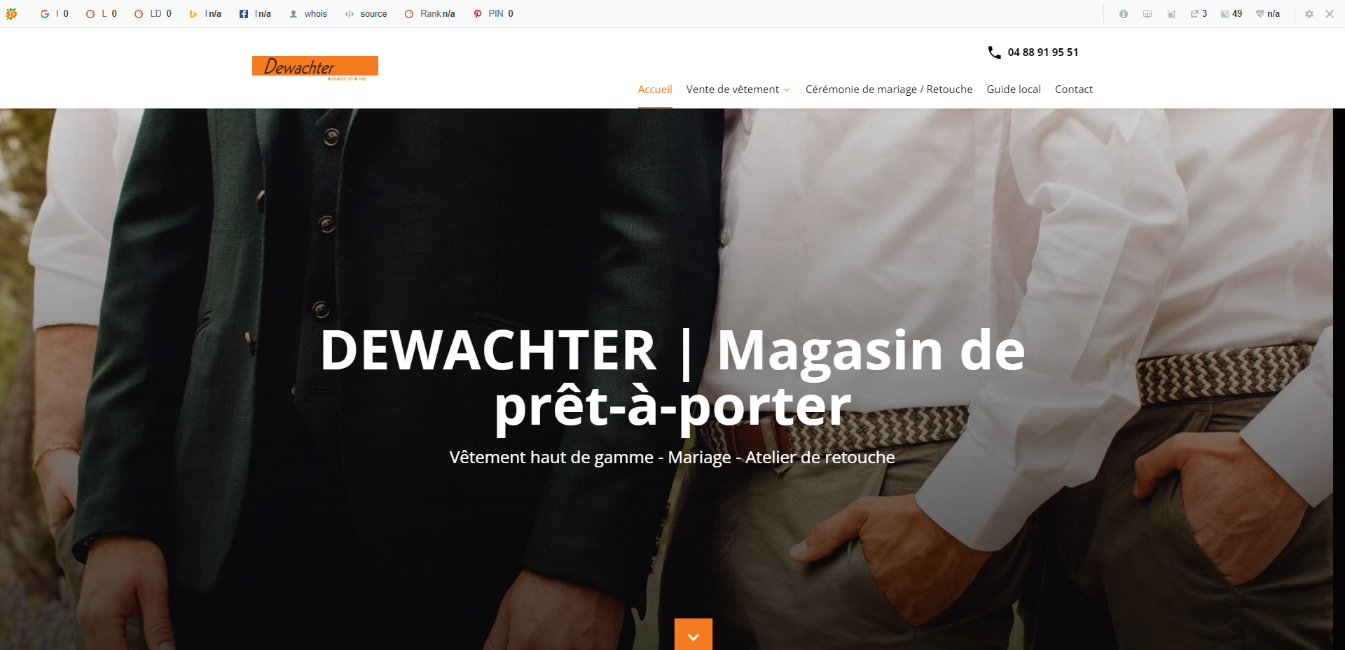 Boutique mode homme haut de gamme à Montpellier - Dewachter
