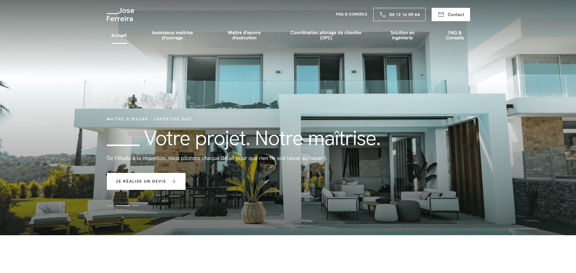 Maître d'œuvre pour travaux à Nice et en PACA