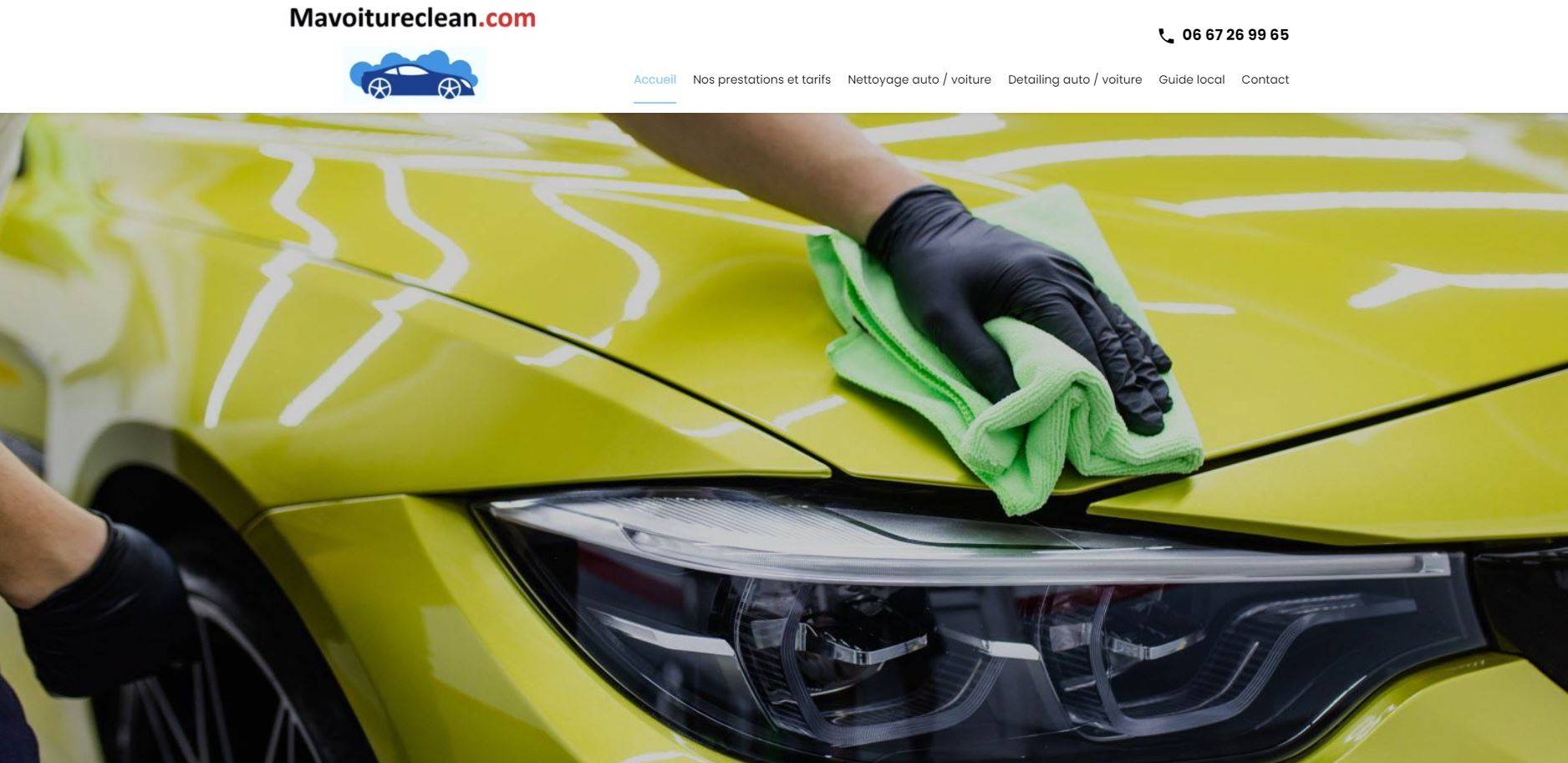 MavoitureClean, nettoyage auto 