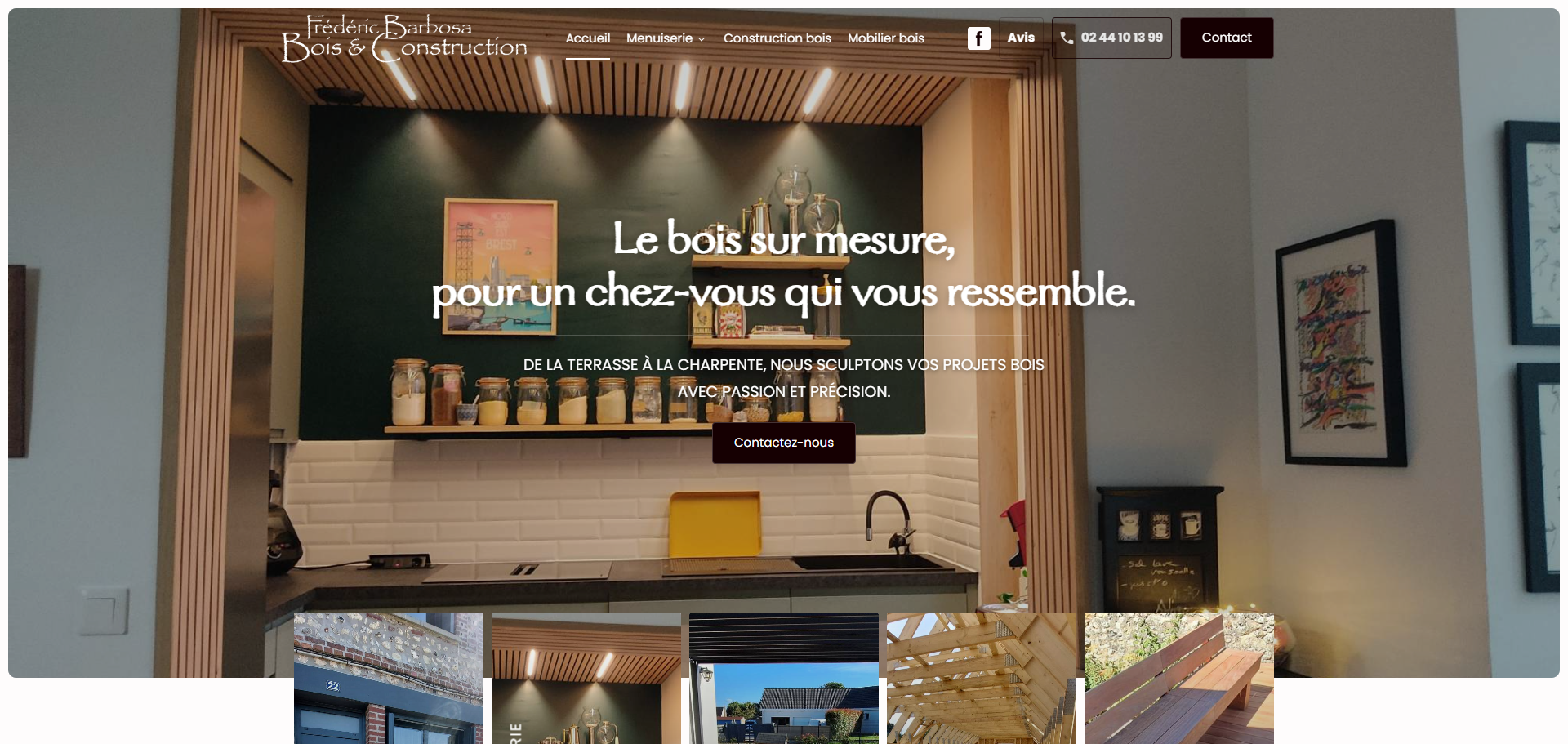 Rénovation de colombages intérieurs et extérieurs avec FFBC, Artisan menuisier expert à Fécamp