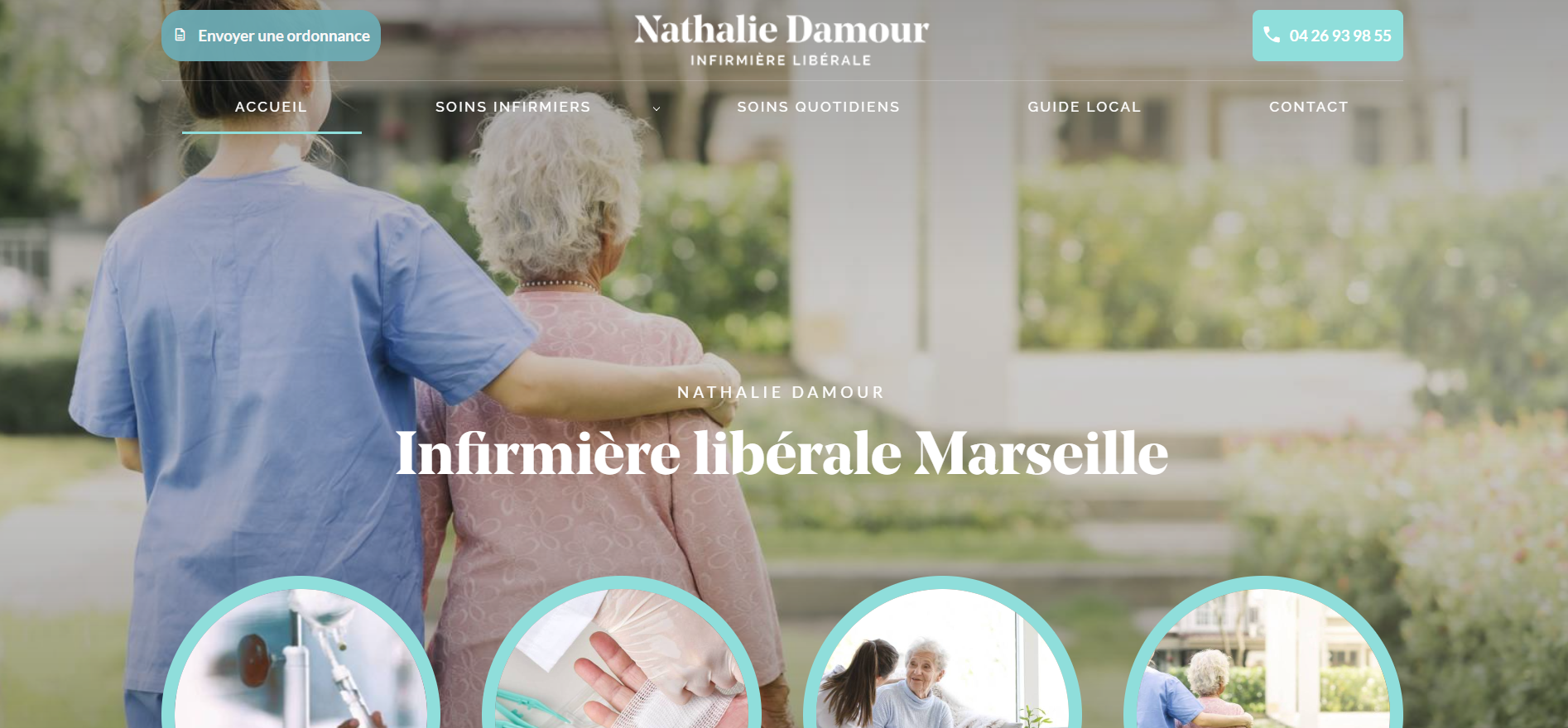 Trouver une infirmière libérale disponible dans le 12ème arrondissement de Marseille (13012) - Nathalie Damour