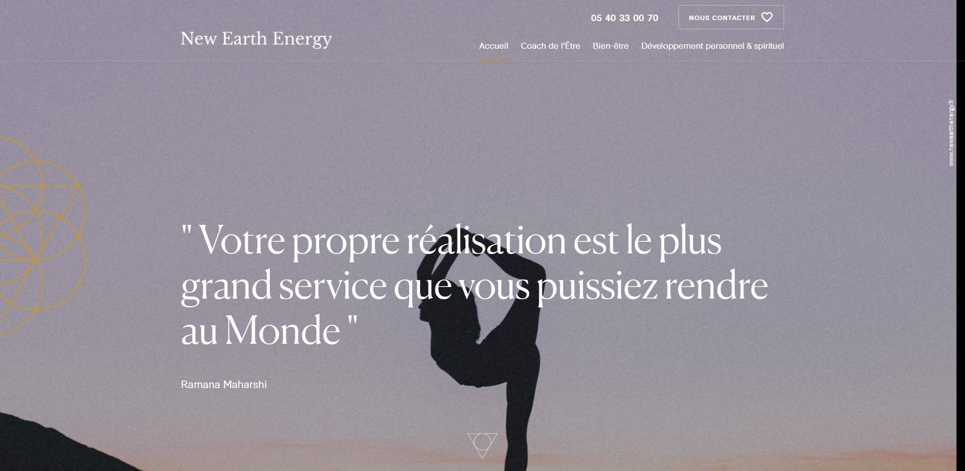 New Earth Energy  coach de vie en développement personnel et professionnel à Nantes, Rennes et Toulouse