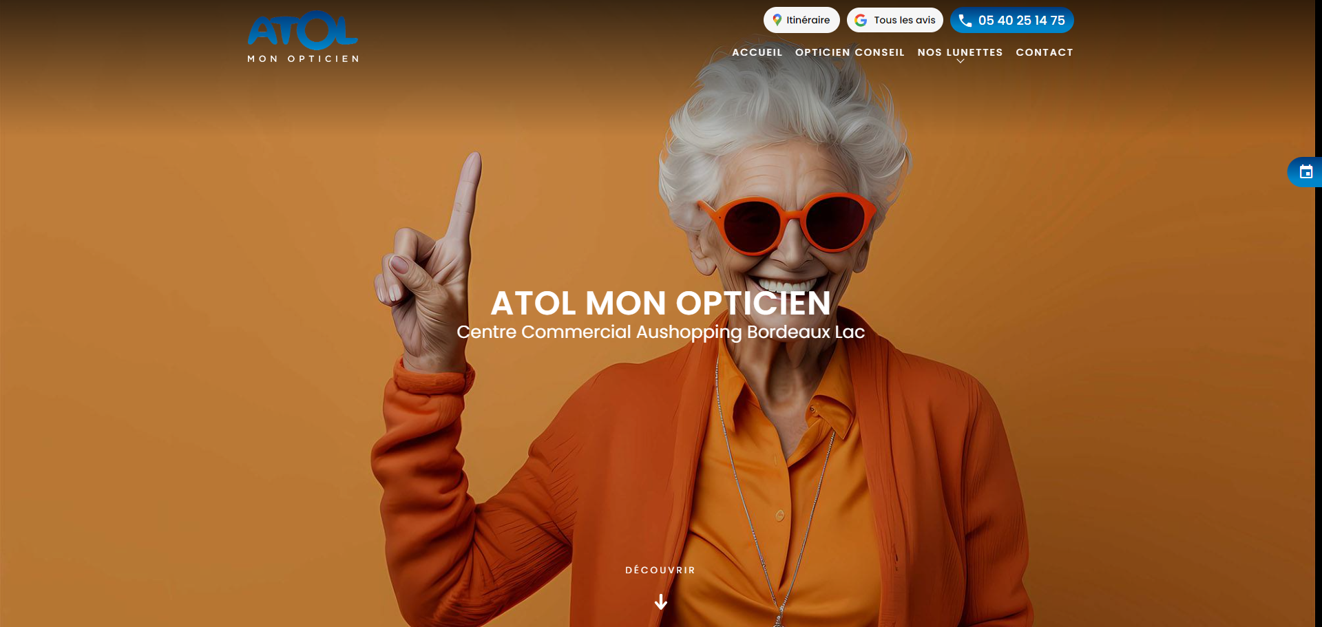Où trouver un opticien à proximité de Bordeaux Lac pour acheter des lunettes pas cher ? Atol Mon Opticien 