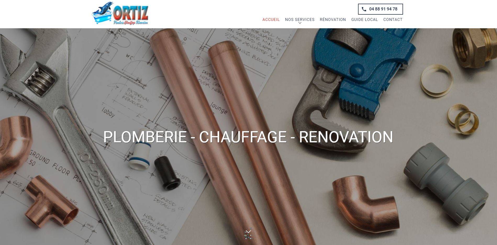 Entreprise de plomberie pour rénovation de salle de bain à Marseille - Ortiz