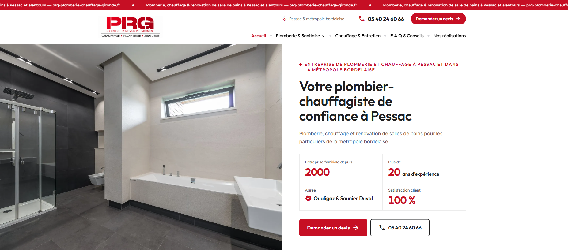 Plomberie Rénovation Girondine