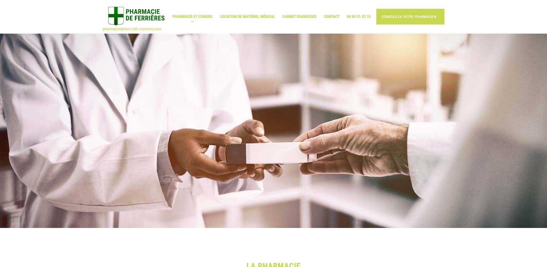 Pharmacie de Ferrières à Martigues  spécialisé en naturopathie et en santé au naturel
