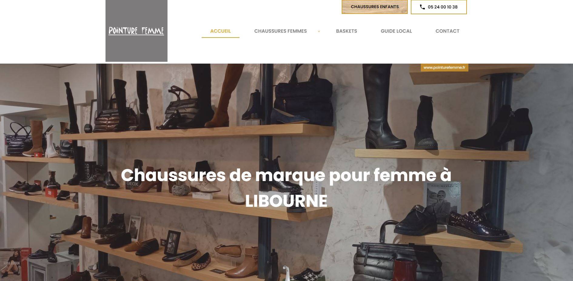Magasin de chaussures femme Libourne