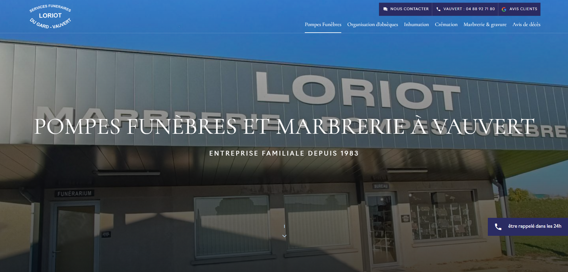 Pompes funèbres Loriot à Vauvert