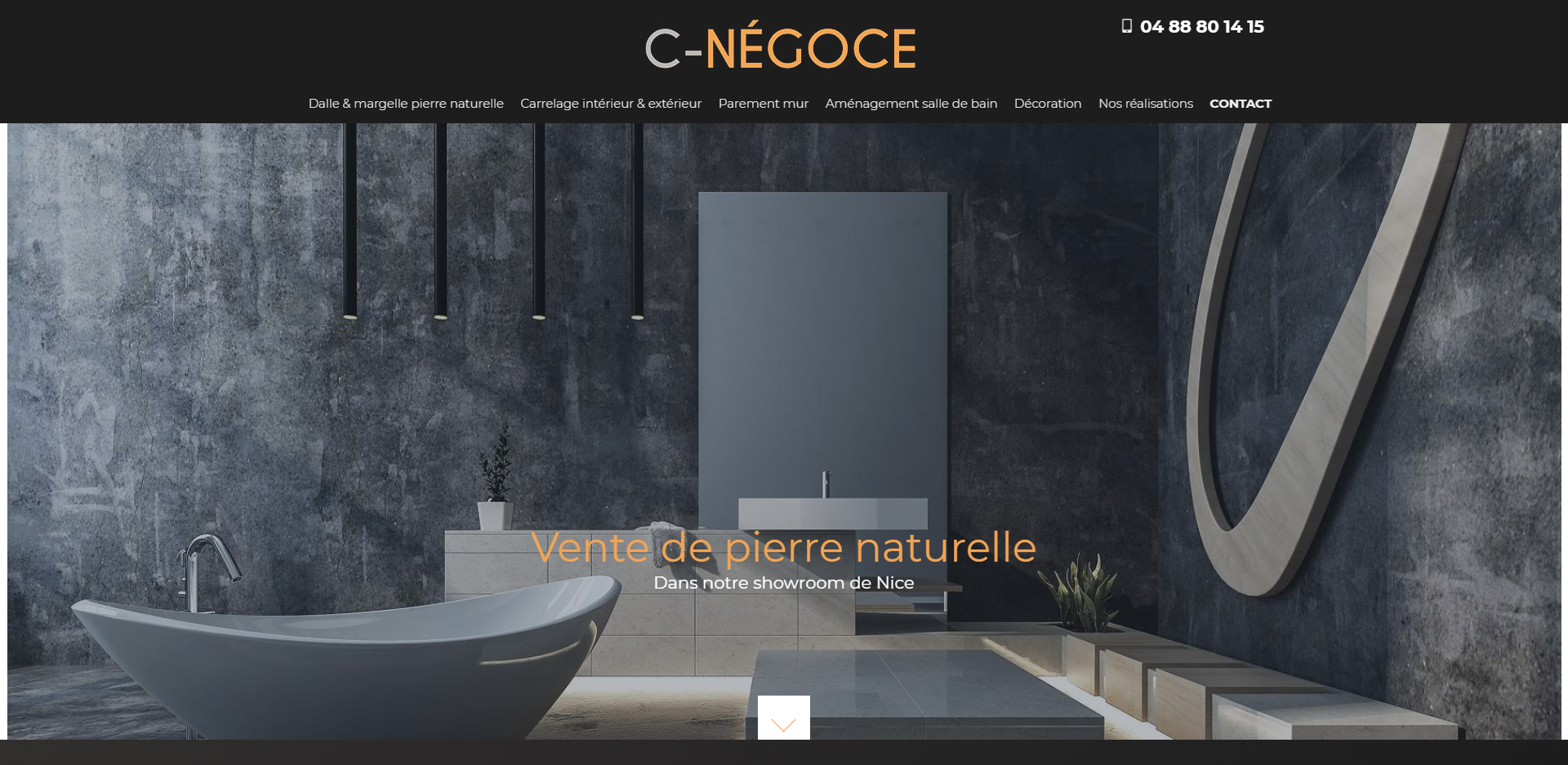 Où acheter des pierres naturelles pour du carrelage extérieur à Nice? - C-Négoce