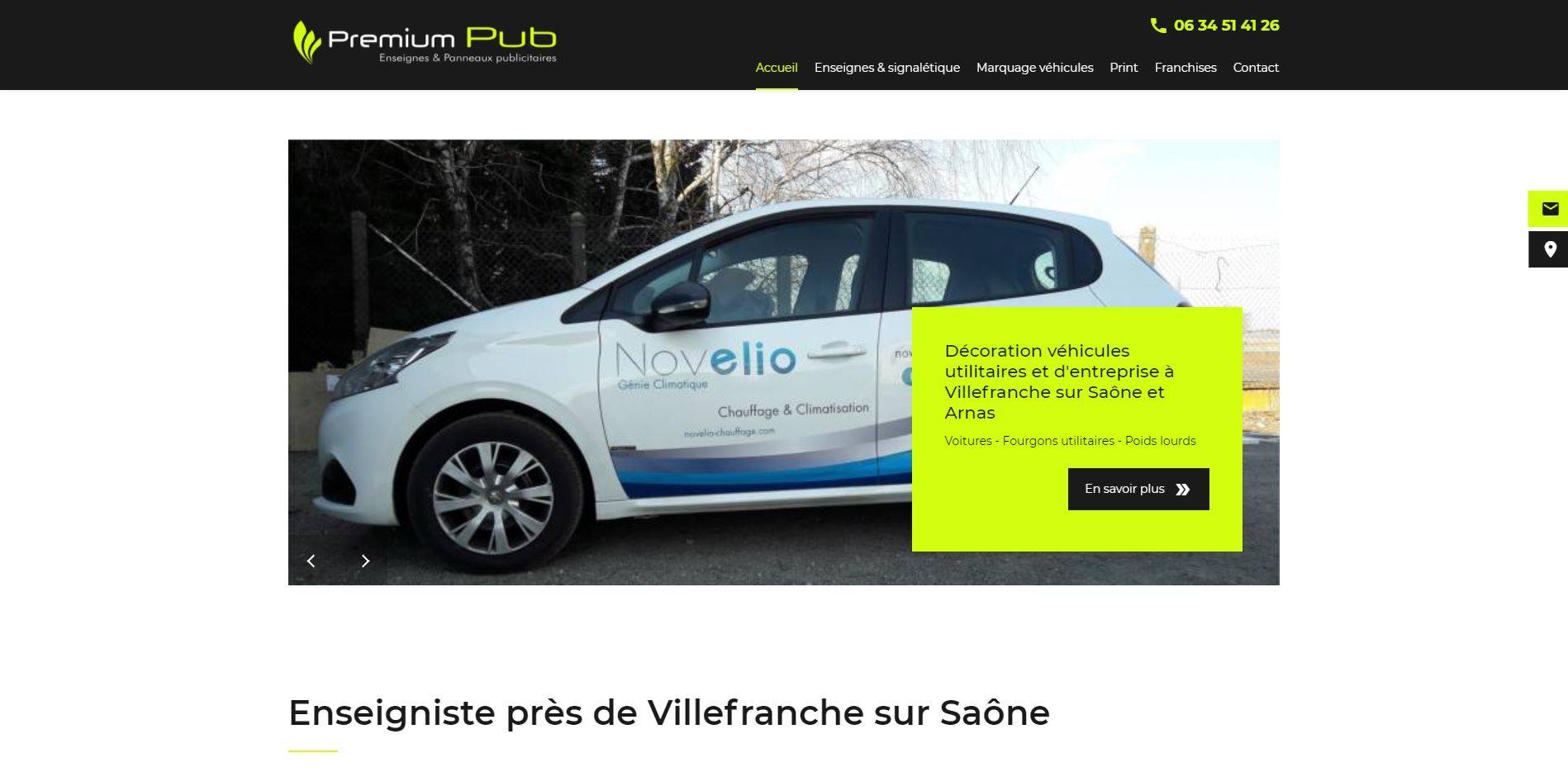 Comment installer une enseigne lumineuse à Villefranche sur Saône ? - Premium Publicité