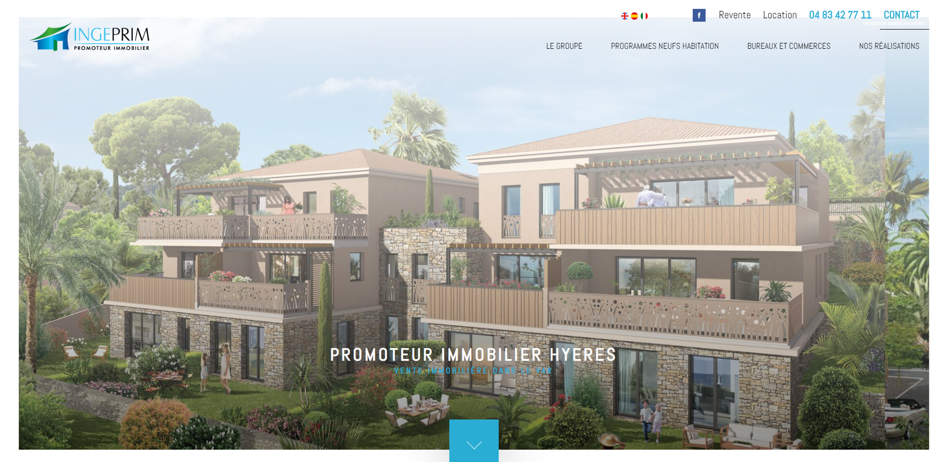 Où acheter un appartement T3 dans un programme neuf près de Hyres dans le Var ?