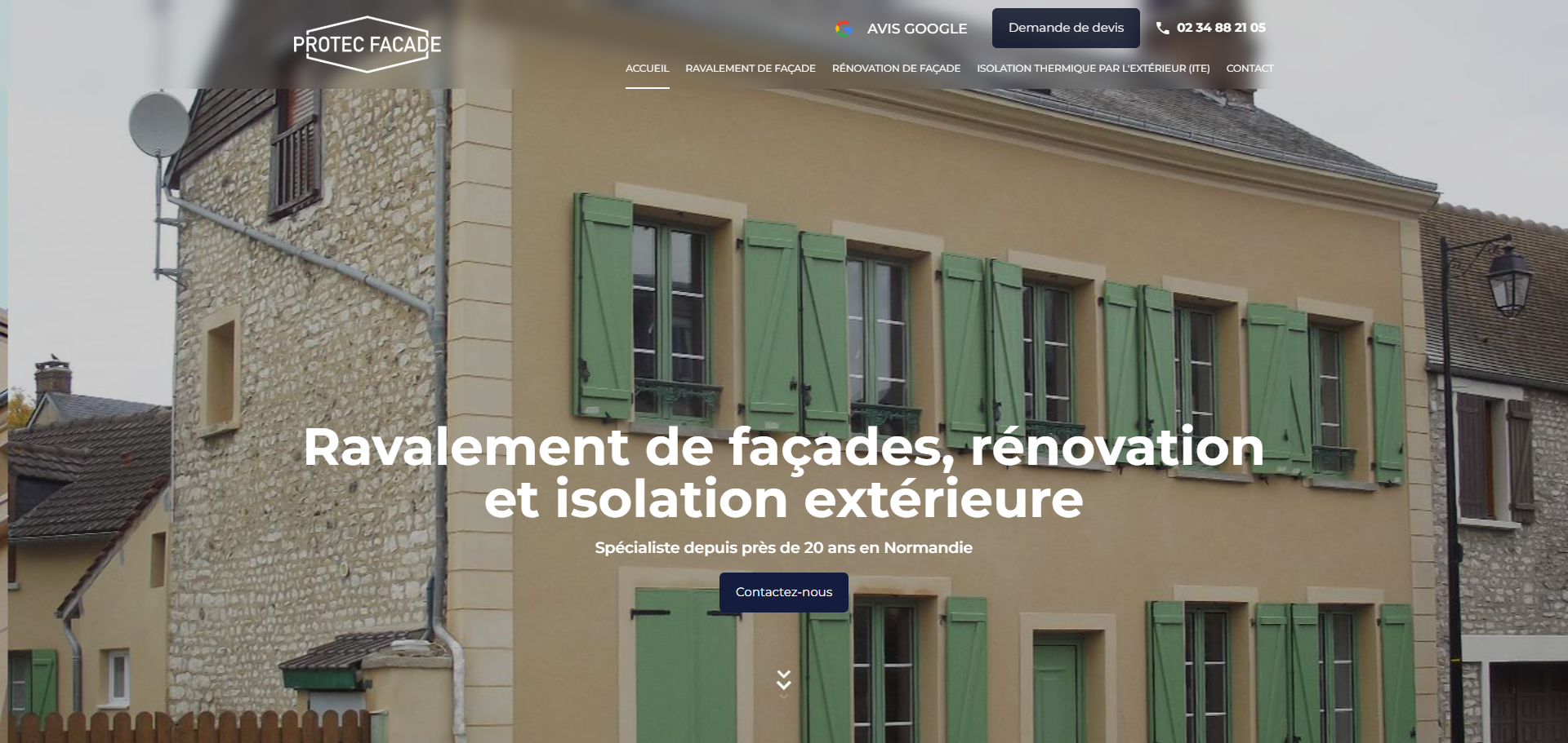 Artisan façadier à Évreux spécialisé en rénovation, ravalement et isolation de façade en Normandie – PROTEC FAÇADE