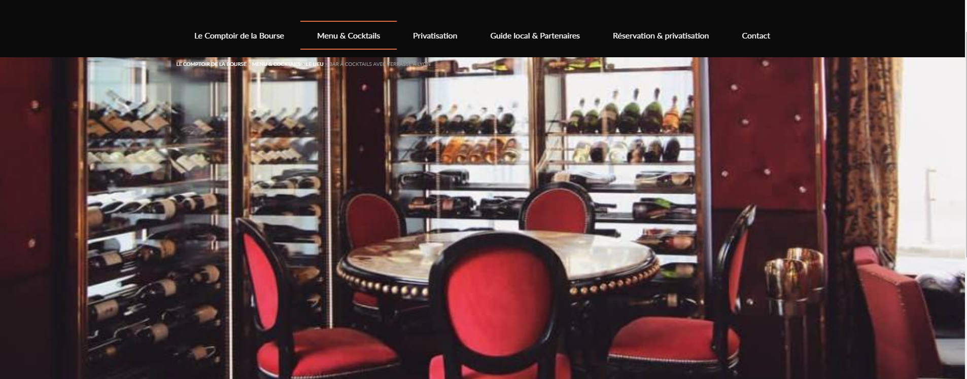 Restaurant bar lounge à Lyon