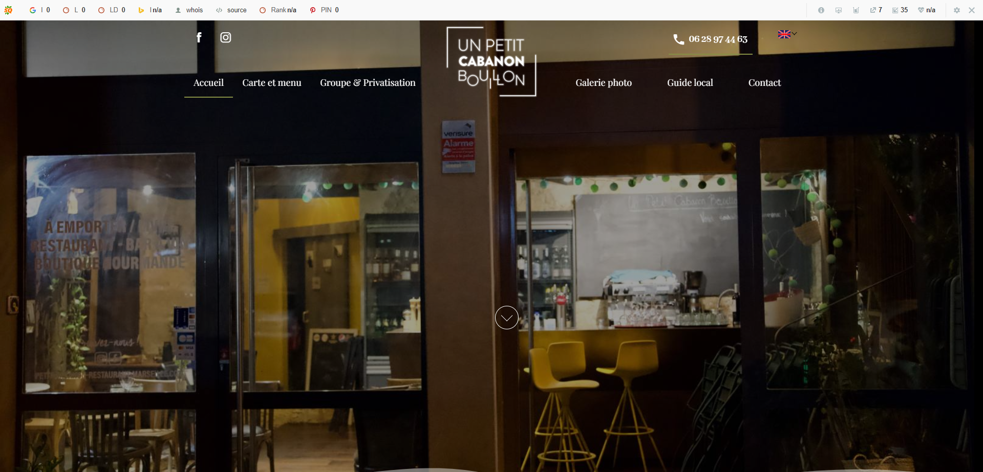 Où manger de la cuisine provençale traditionnelle à Marseille ? Restaurant Un petit cabanon bouillon