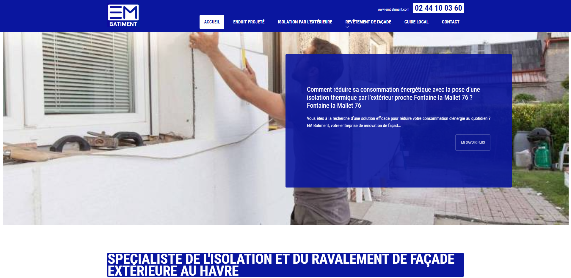 Quelle entreprise choisir pour l’isolation thermique de votre maison vers Le Havre ? 