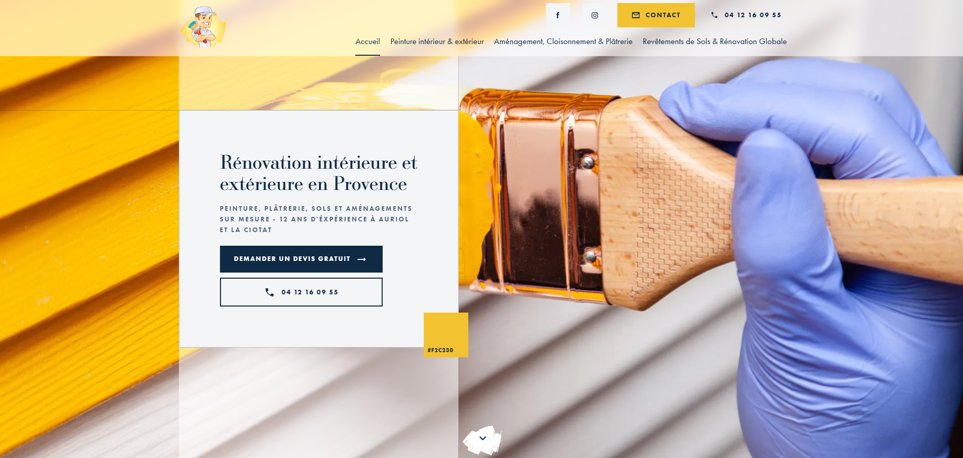 Rénovation globale intérieure et extérieure à Auriol