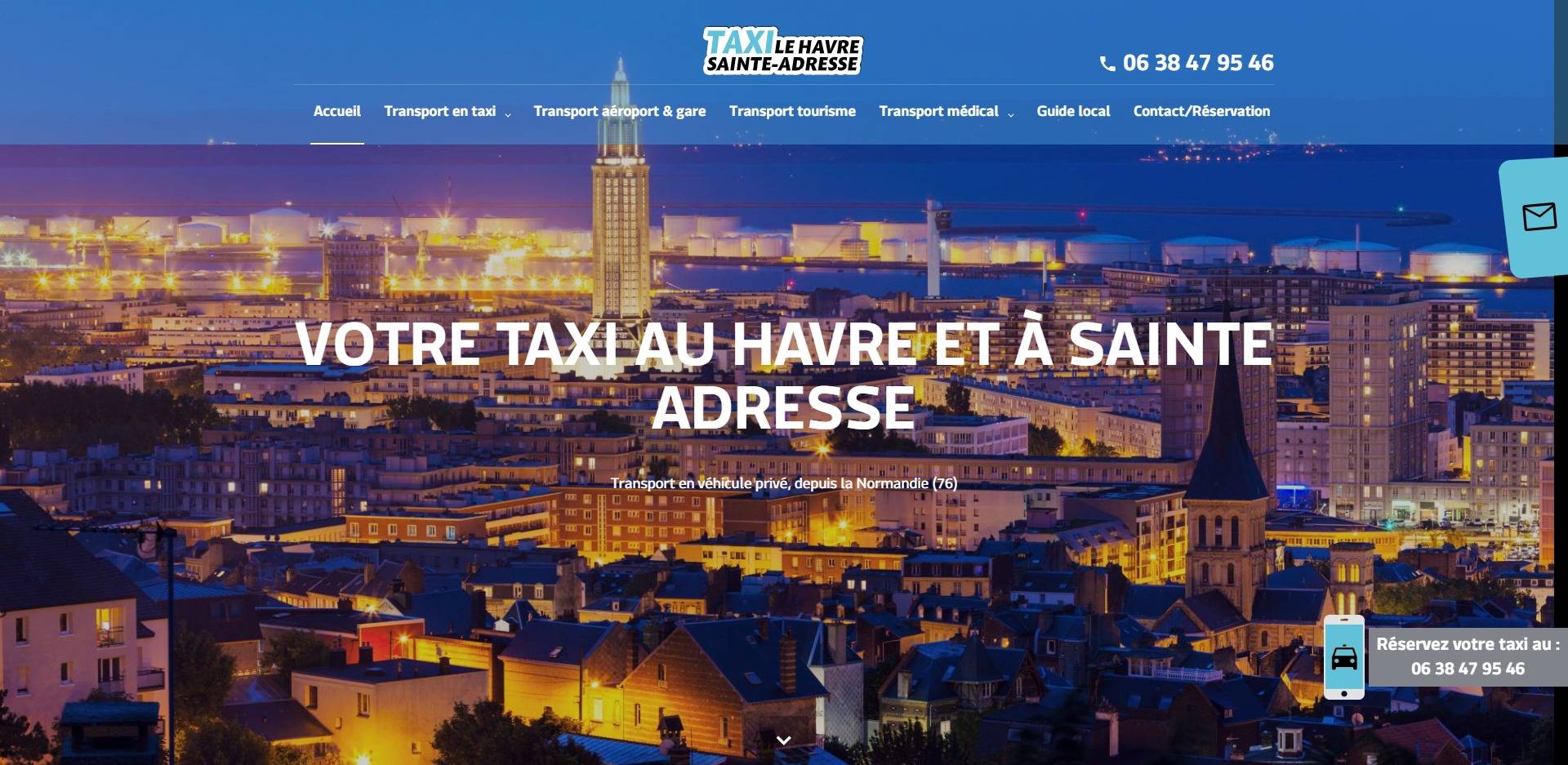 chauffeurs taxis sur le Havre