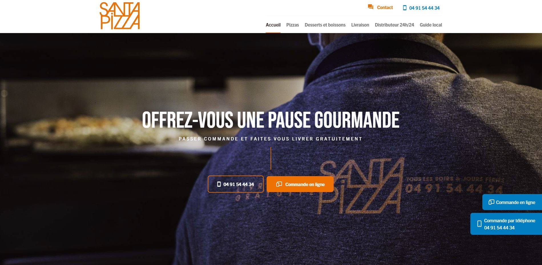 Livraison pizza Marseille 7e