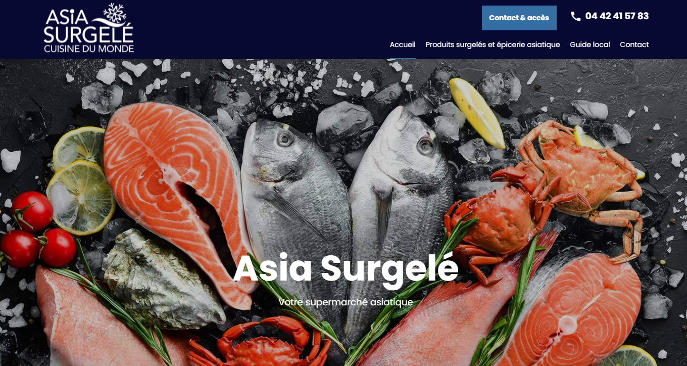 Achetez des produits surgelés asiatiques à prix bas proche de Vitrolles