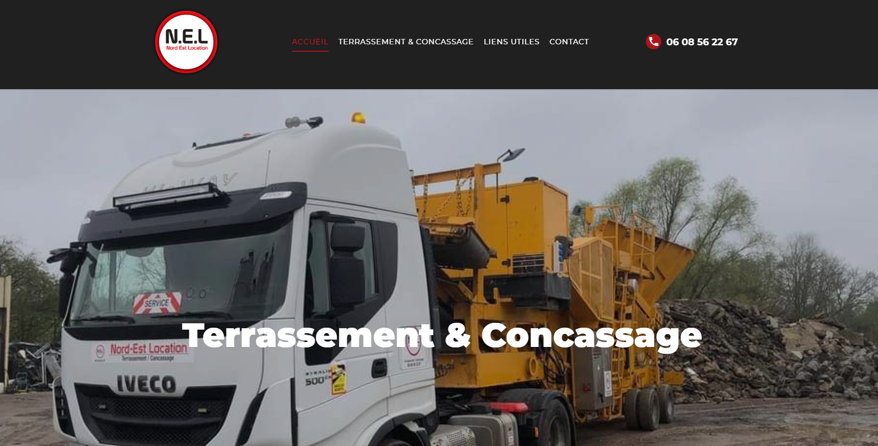 Professionnel du terrassement et du concassage pour chantiers à Metz
